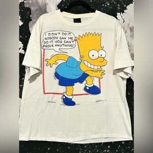 The Simpsons Bart I Didn’t Do It Quote Shirt